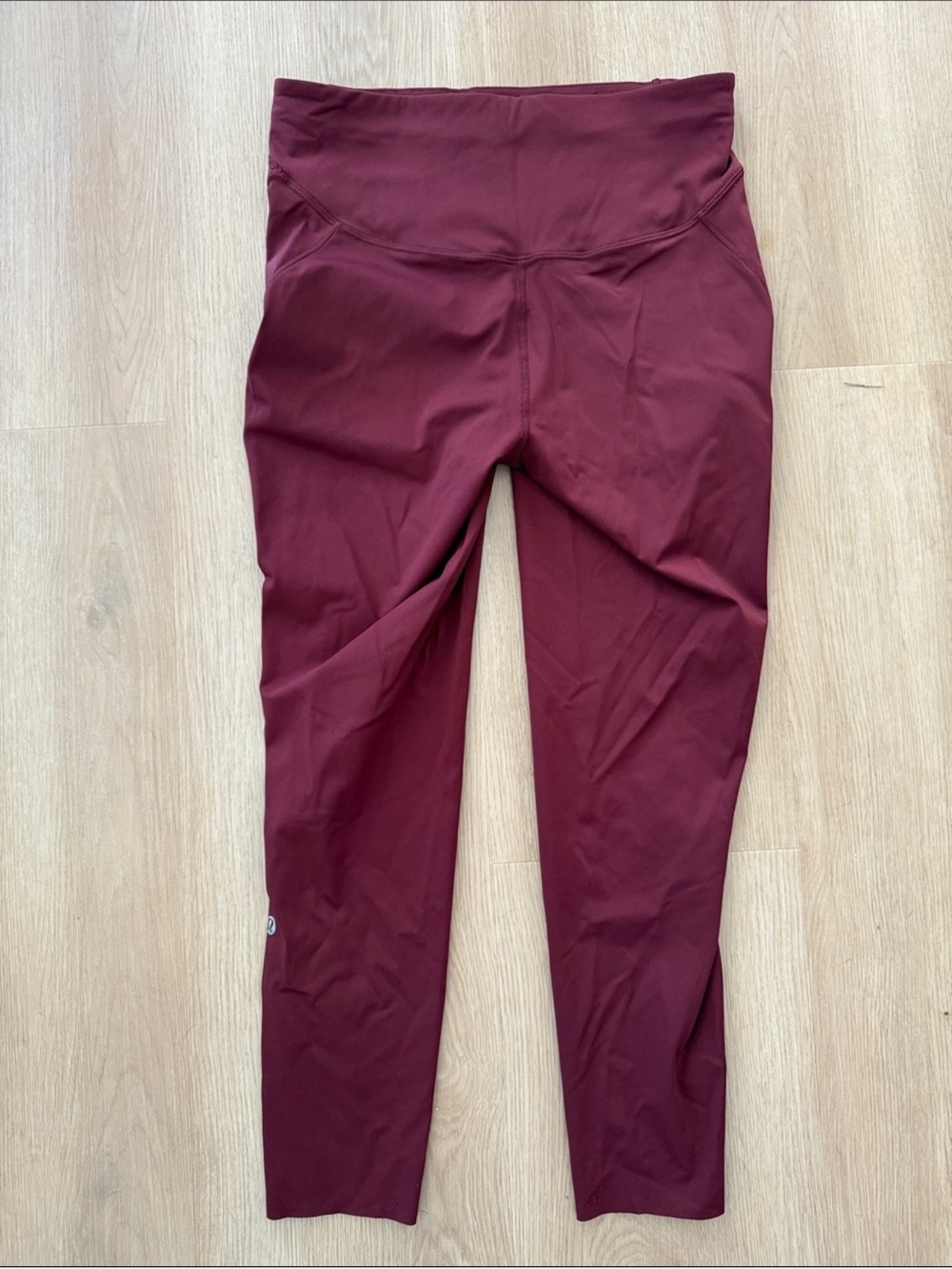 lululemon athletica Burgundy High-Waist Leggings